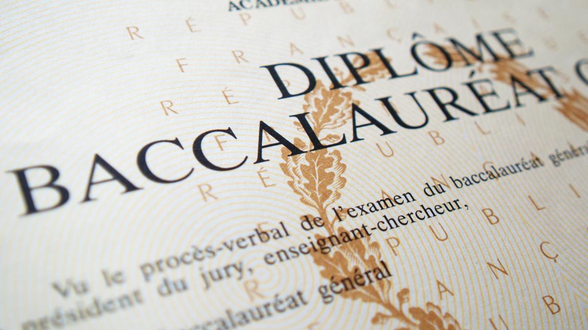 Diplôme de baccalauréat