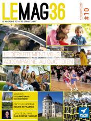 Couverture du magazine numéro 10 du Département de l'Indre