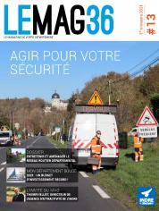 Couverture du magazine numéro 13 du Département de l'Indre
