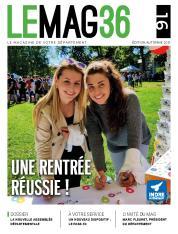 Couverture du magazine numéro 16 du Département de l'Indre