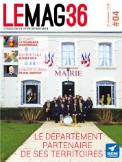 Couverture du magazine numéro 4 du Département de l'Indre