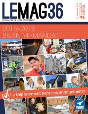 Couverture du magazine numéro 6 du Département de l'Indre