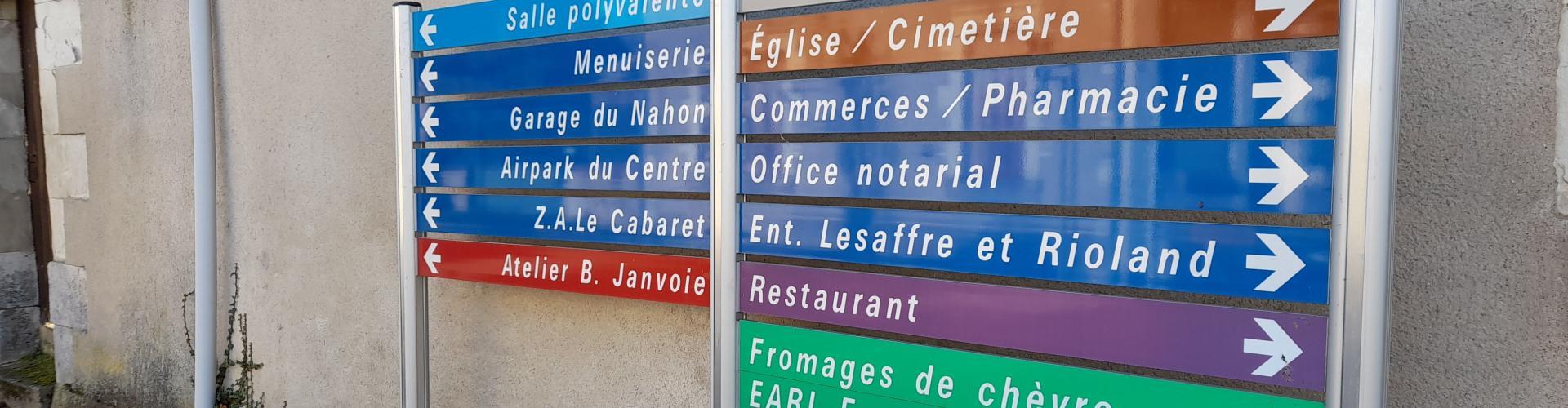 Panneau de Signalisation d'Information Locale