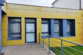 Vue extérieure de la bibliothèque de Levroux