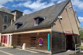 Vue extérieure de la bibliothèque de Reuilly