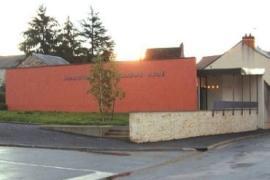 Vue extérieure de la bibliothèque de Saint-Marcel