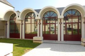 Vue intérieure de la bibliothèque de Valençay