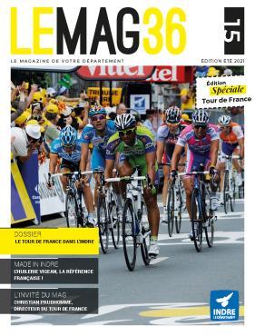 Couverture du magazine numéro 15 du Département de l'Indre