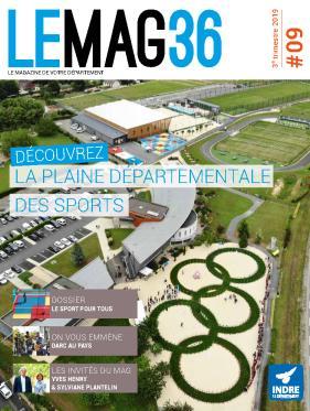 Couverture du magazine numéro 9 du Département de l'Indre