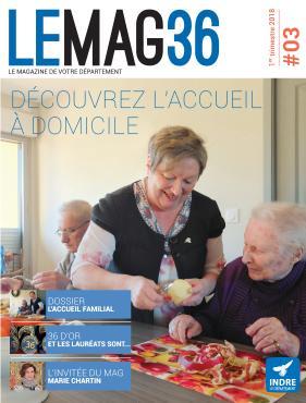 Couverture du magazine numéro 3 du Département de l'Indre