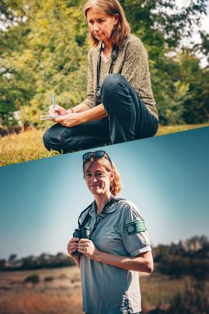 Portraits croisés de 2 passionnées de nature - Agrandir l'image - fenêtre modale