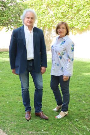 Yves Henry & Sylviane Plantelin, responsables du Nohant Festival Chopin - Agrandir l'image - fenêtre modale