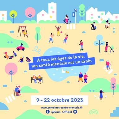 Affiche de la semaine d'information sur la sante mentale