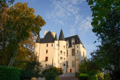 Vue d'ensemble du Château Raoul depuis l'allée centrale - Agrandir l'image 4 sur 17, fenêtre modale