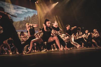 Danseurs lors du spectacle final festival DARC 2022 - Agrandir l'image 39 sur 39, fenêtre modale