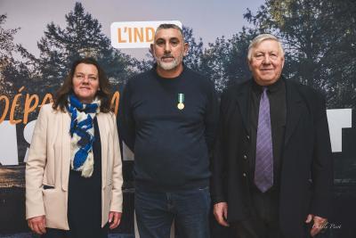 cérémonie des Vœux au personnel du Conseil départemental de l'Indre - Agrandir l'image 58 sur 66, fenêtre modale