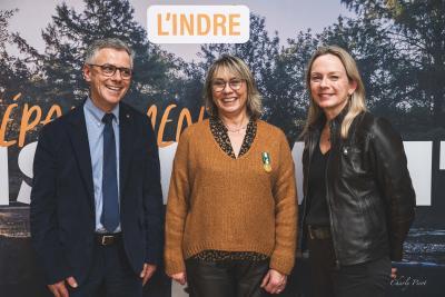 cérémonie des Vœux au personnel du Conseil départemental de l'Indre - Agrandir l'image 63 sur 66, fenêtre modale