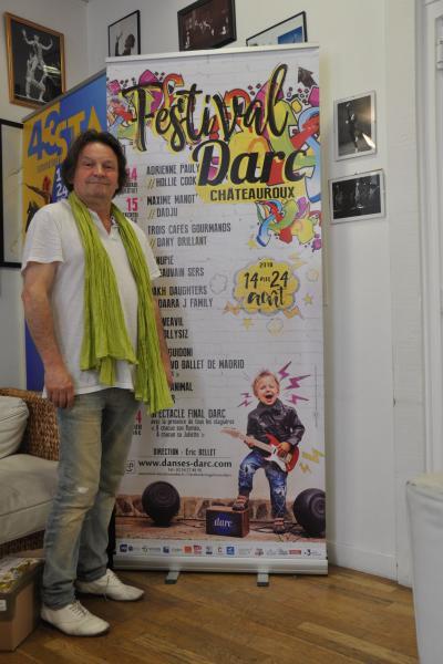 Éric Bellet, directeur du Stage-Festival DARC