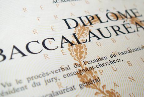 Diplôme de baccalauréat - Agrandir l'image - fenêtre modale