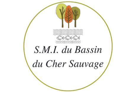 Logo du Syndicat Mixte Interdépartemental du Bassin du Cher Sauvage (SMIBCS)