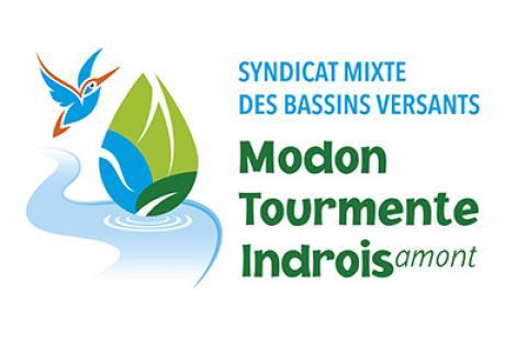 Logo du Syndicat Mixte des bassins versants du Modon, de la Tourmente et de l'Indrois amont