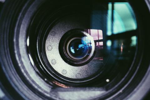 Objectif d'un appareil photo