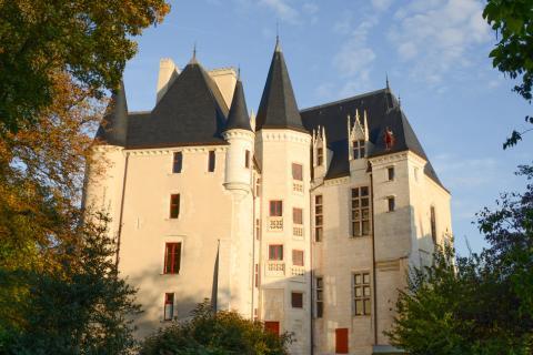 Vue d'ensemble du Château Raoul depuis l'allée centrale